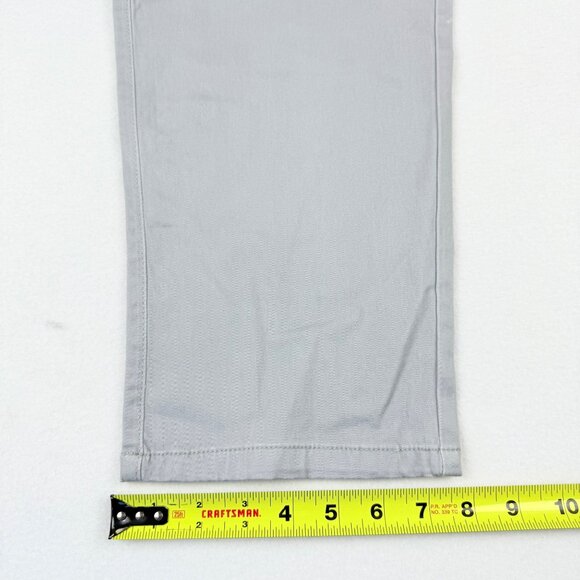 Daniel Hechter Paris Men's Regular Fit Stretch Light Grey Chino Pants 40x30 NWT - Picture 9 of 10